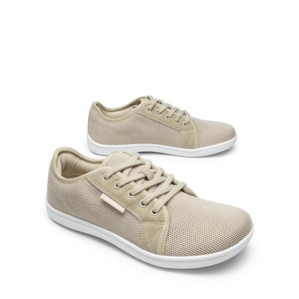 Women's Barefoot Walking Sneakers - BEIGE - 5