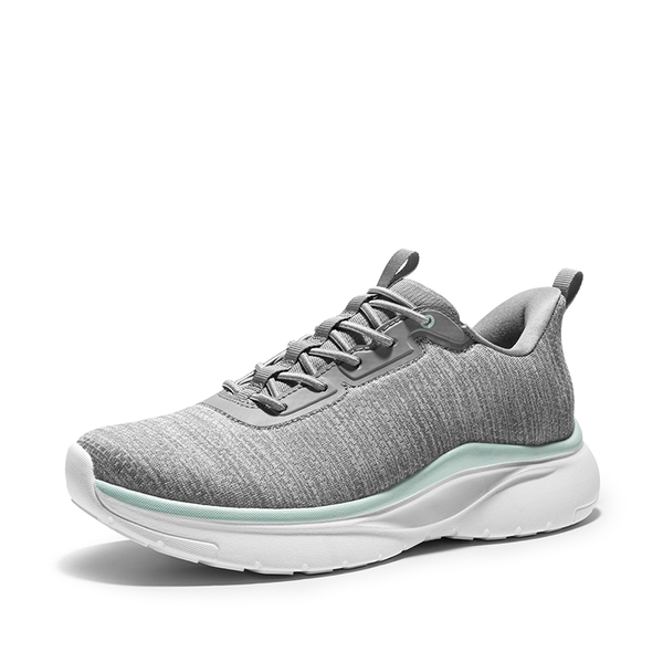Women's Slip on Walking Shoes - GREY -  0