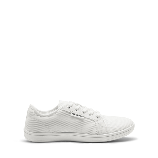 Women's Barefoot Walking Sneakers - ALL WHITE - 1