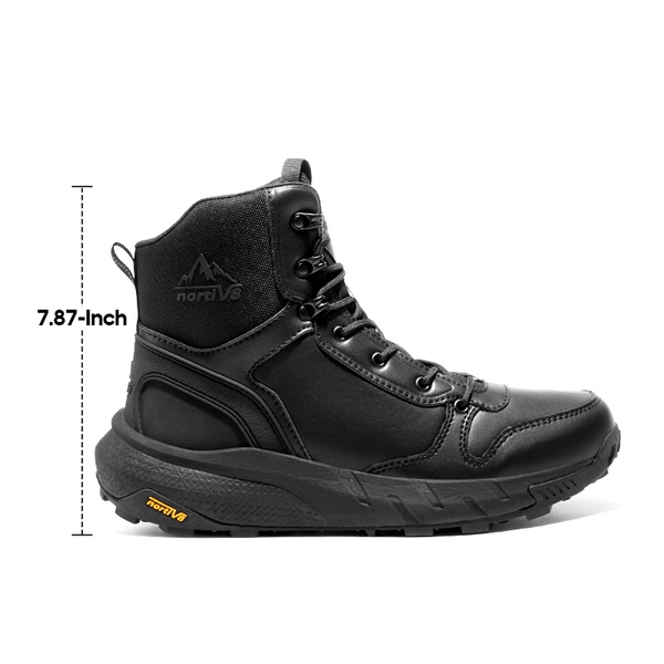 Men's Lightweight Military Tactical Boots - BLACK - 4