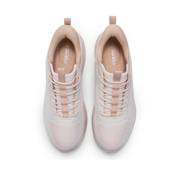 Women's Slip on Walking Shoes - NUDE PINK - 6