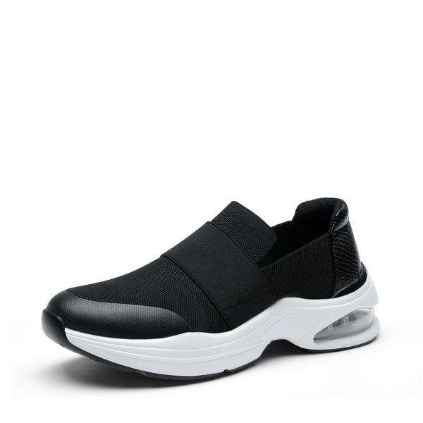 Women’s Comfortable Walking Shoes - BLACK -  0