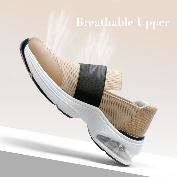 Women’s Comfortable Walking Shoes - NUDE - 2
