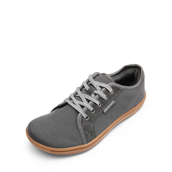 Women's Barefoot Walking Sneakers - GREY/BROWN - 1