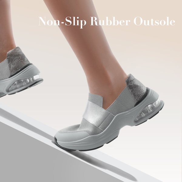 Women’s Comfortable Walking Shoes - GREY - 4