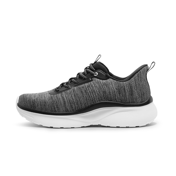 Women's Slip on Walking Shoes - BLACK - 5