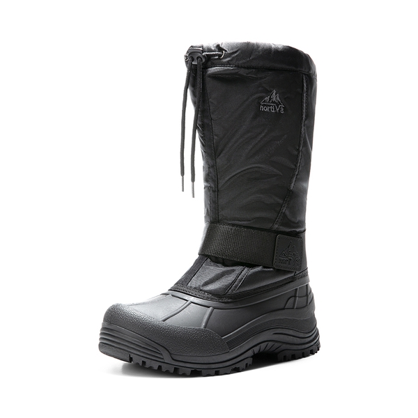 Men's Tall Winter Snow Boots - BLACK - 1