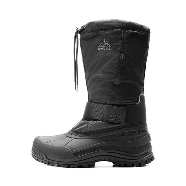 Men's Tall Winter Snow Boots - BLACK -  0