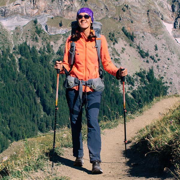 [Echo] Women's Breathable Travel Hiking Shoes - GREY - 7