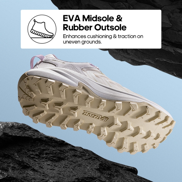 [Echo] Women's Breathable Travel Hiking Shoes - BEIGE - 4
