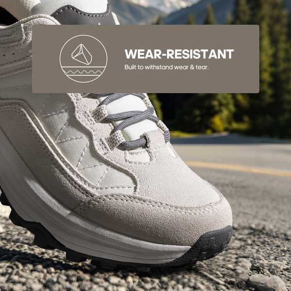 [Wicklow] Women's Minimalist Hiking Sneakers - KHAKI - 2