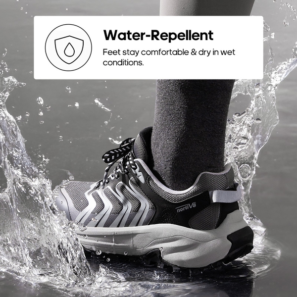 [Echo] Women's Breathable Travel Hiking Shoes - GREY - 3