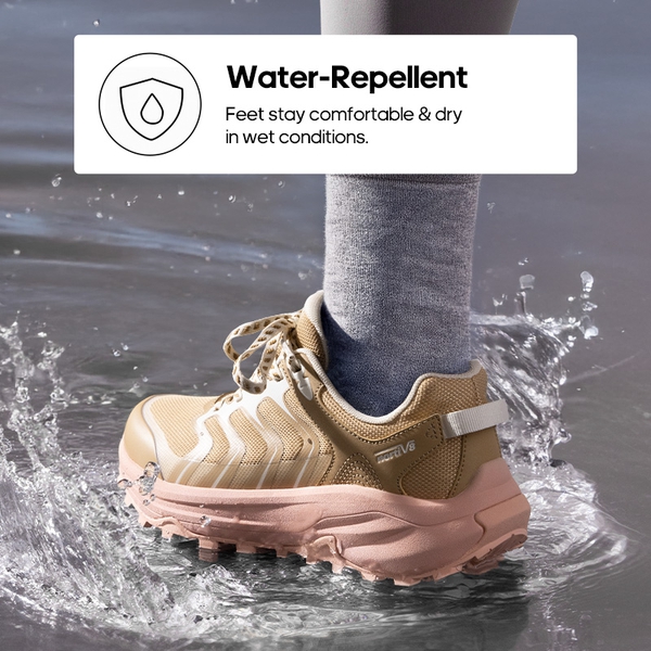[Echo] Women's Breathable Travel Hiking Shoes - TAN - 3