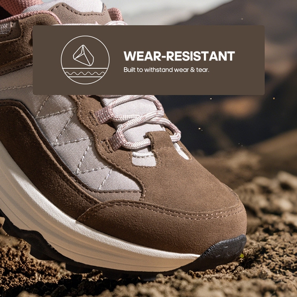 [Wicklow] Women's Minimalist Hiking Sneakers - TAN - 1