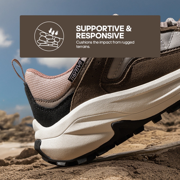 [Wicklow] Women's Minimalist Hiking Sneakers - TAN - 2