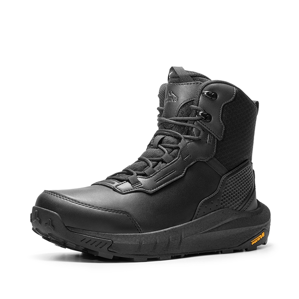 [HydroRange] Men's Tactical Combat Work Boots - BLACK -  0