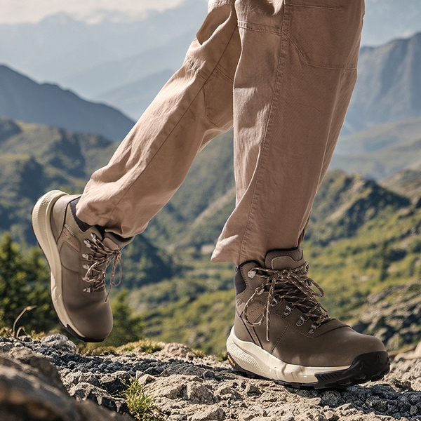 [DriftShield] Men's Arch Support Hiking Boots - OLIVE - 6
