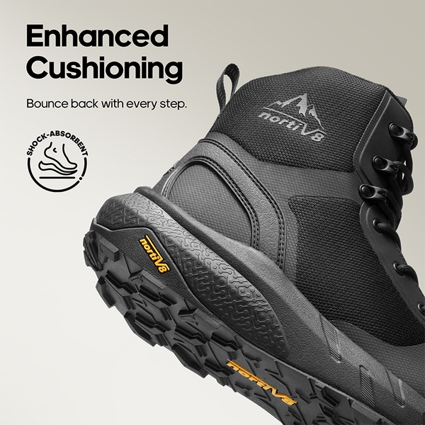 [Metrostrike] Breathable Mesh Tactical Patrol Boots - BLACK - 5