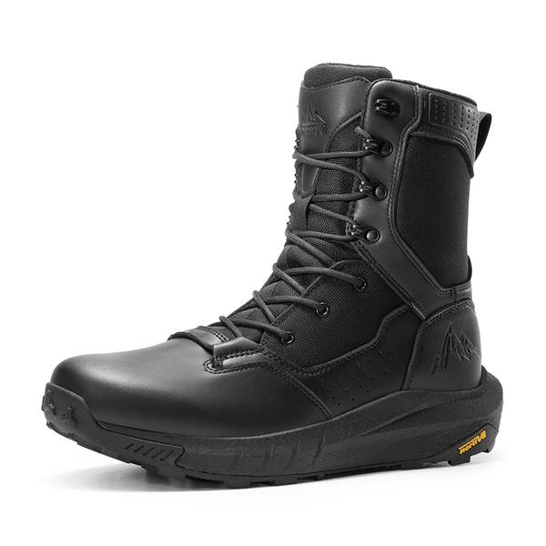 [DesertStorm] Cushioned Tactical Security Boots - BLACK -  0