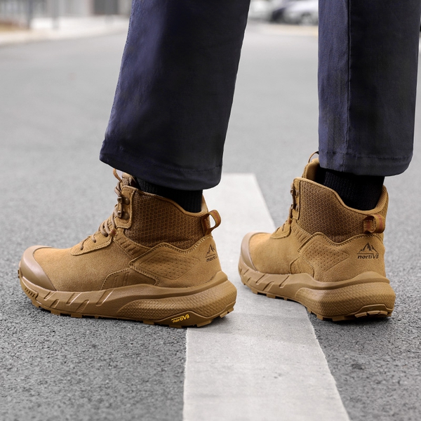 Lightweight Ankle-Support Tactical Boots 【Wide Fit】 - COYOTE - 6
