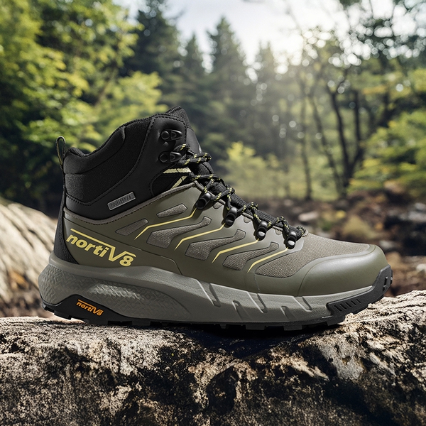[Fern] Men's Waterproof Backpacking Boots - OLIVE - 2