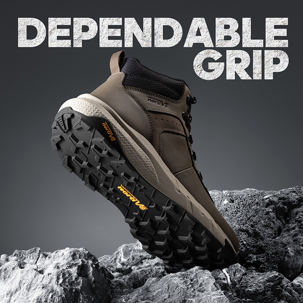 [DriftShield] Men's Arch Support Hiking Boots - OLIVE - 5