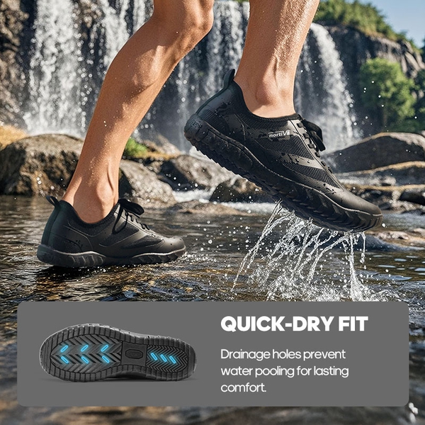 [Seagull] Quick Dry Barefoot Water Shoes - BLACK - 3