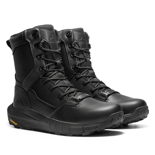 [DesertStorm] Cushioned Tactical Security Boots - BLACK - 9