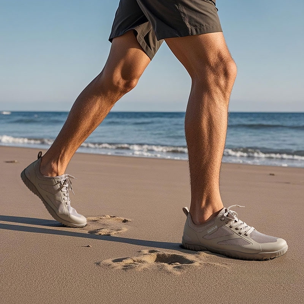 [Seagull] Quick Dry Barefoot Water Shoes - LIGHT GREY - 4