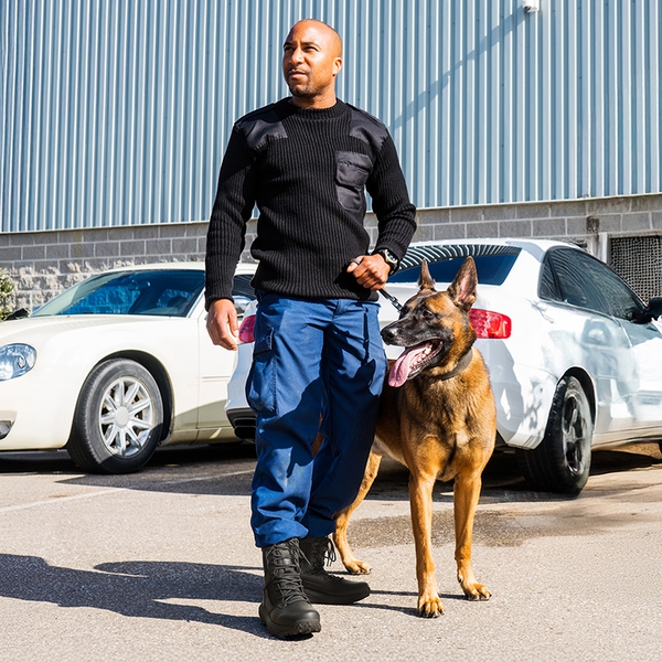 [DesertStorm] Cushioned Tactical Security Boots - BLACK - 7