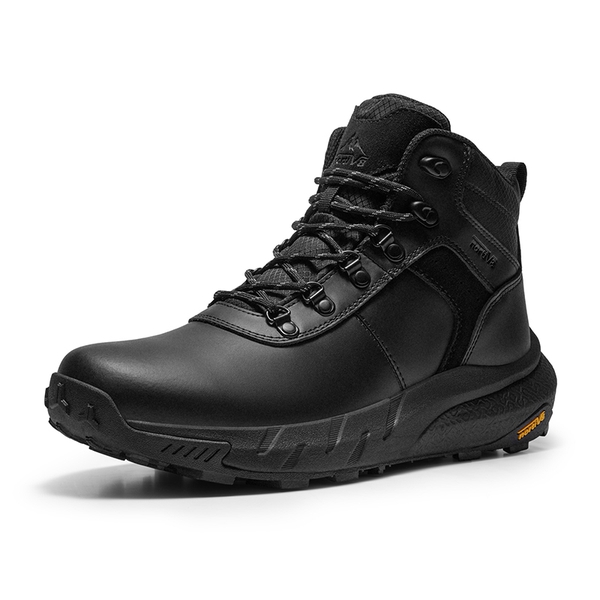 [DriftShield] Men's Arch Support Hiking Boots - BLACK -  0