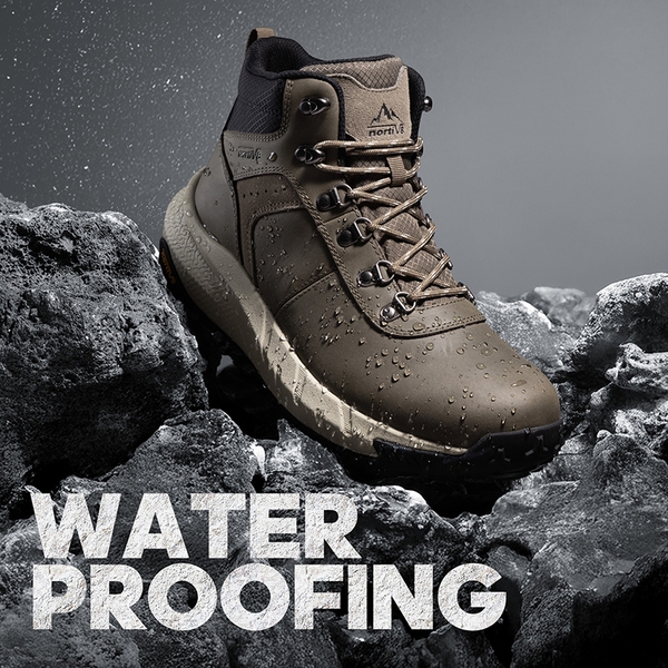 [DriftShield] Men's Arch Support Hiking Boots - OLIVE - 4