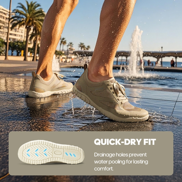 [Seagull] Quick Dry Barefoot Water Shoes - KHAKI - 3
