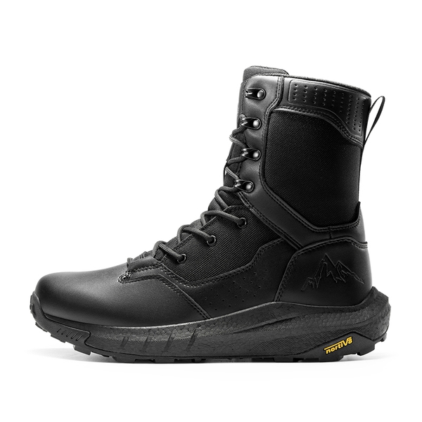 [DesertStorm] Cushioned Tactical Security Boots - BLACK - 8