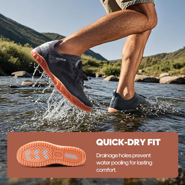 [Seagull] Quick Dry Barefoot Water Shoes - NAVY - 3