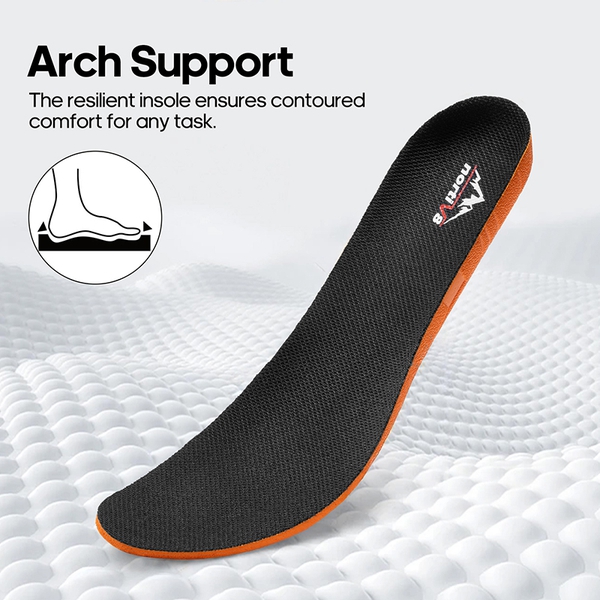 [DesertStorm] Cushioned Tactical Security Boots - BLACK - 6