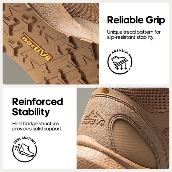 [Metrostrike] Breathable Mesh Tactical Patrol Boots - COYOTE - 6
