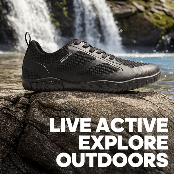 [Seagull] Quick Dry Barefoot Water Shoes - BLACK - 7