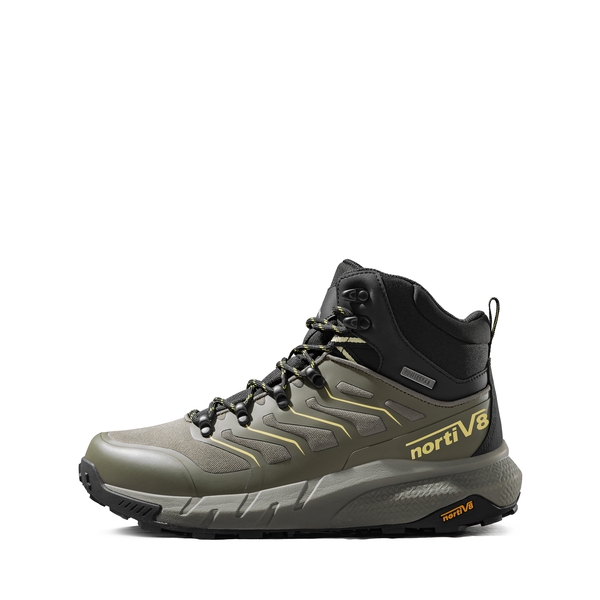 [Fern] Men's Waterproof Backpacking Boots - OLIVE -  0