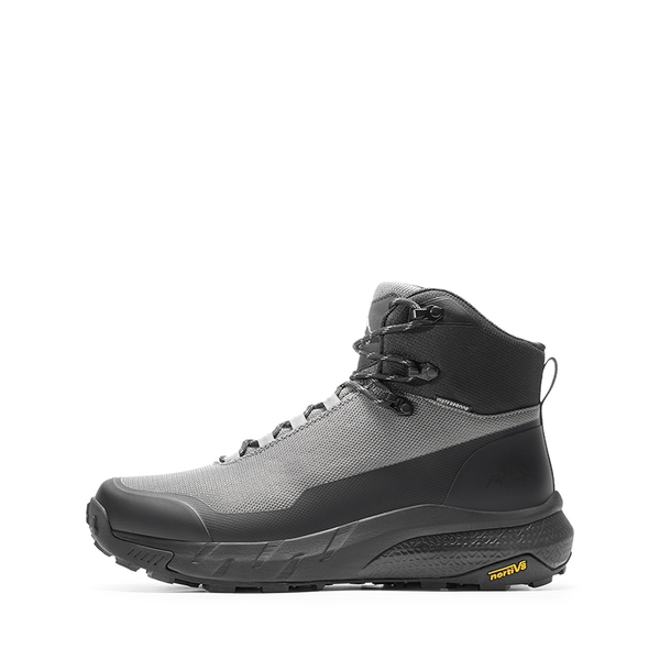 [HydroTrek] Men's High-Top Waterproof Trekking Boots - GREY/BLACK -  0