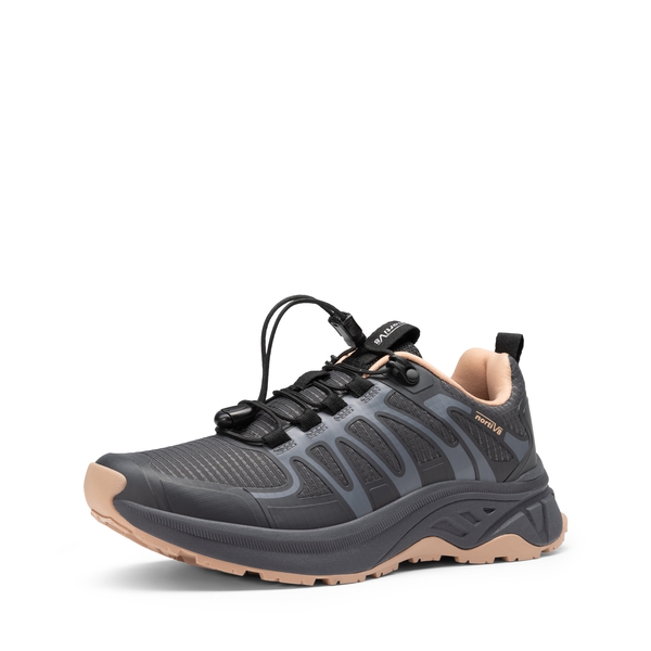 Women's Non-Slip Lightweight Hiking Shoes - CARBON BLACK - 1
