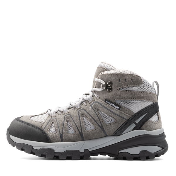 [Seeker] Women's Waterproof Hiking Boots - LIGHT GREY -  0