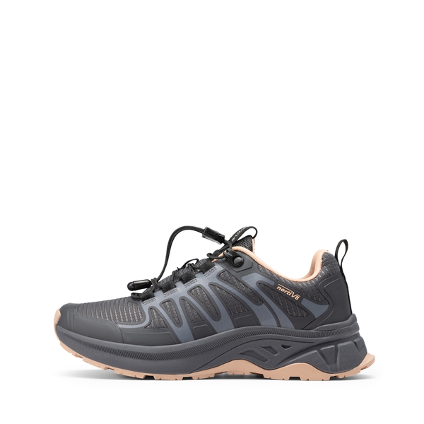 Women's Non-Slip Lightweight Hiking Shoes - CARBON BLACK -  0