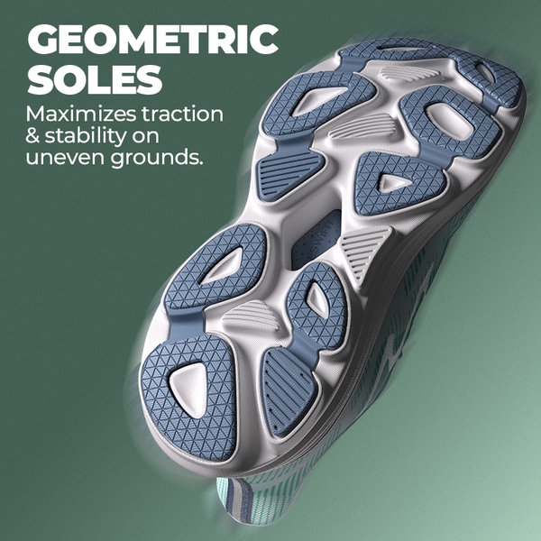 Women’s Slip-on Breathable Non-Slip Running Shoes - LIGHT GREEN - 5