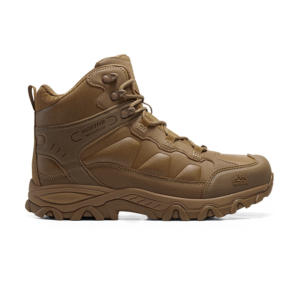 Men's High-Top Non-Slip Waterproof Hiking Boots - COYOTE - 1