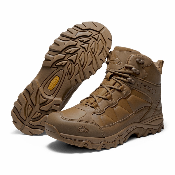 Men's High-Top Non-Slip Waterproof Hiking Boots - COYOTE - 2