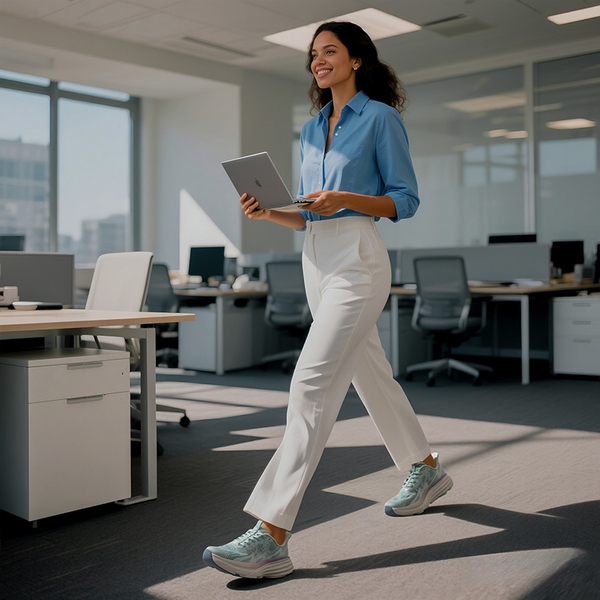 Women’s Slip-on Breathable Non-Slip Running Shoes - LIGHT GREEN - 7