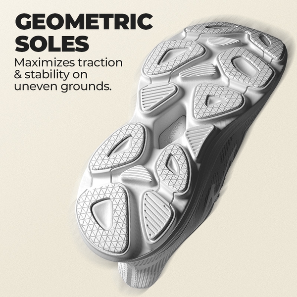 Women’s Slip-on Breathable Non-Slip Running Shoes - WHITE - 5