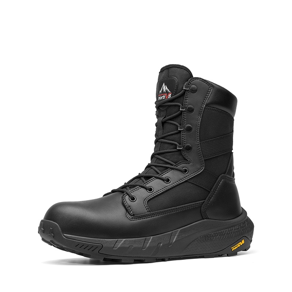 Men's Nano Composite Toe Mesh Lining Work Boots - BLACK -  0