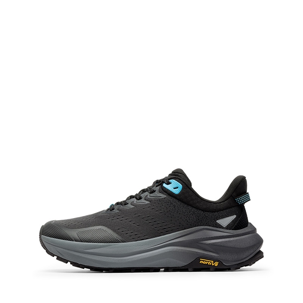 Men’s Breathable Wide Toe Non-Slip Running Shoes - BLACK - 1